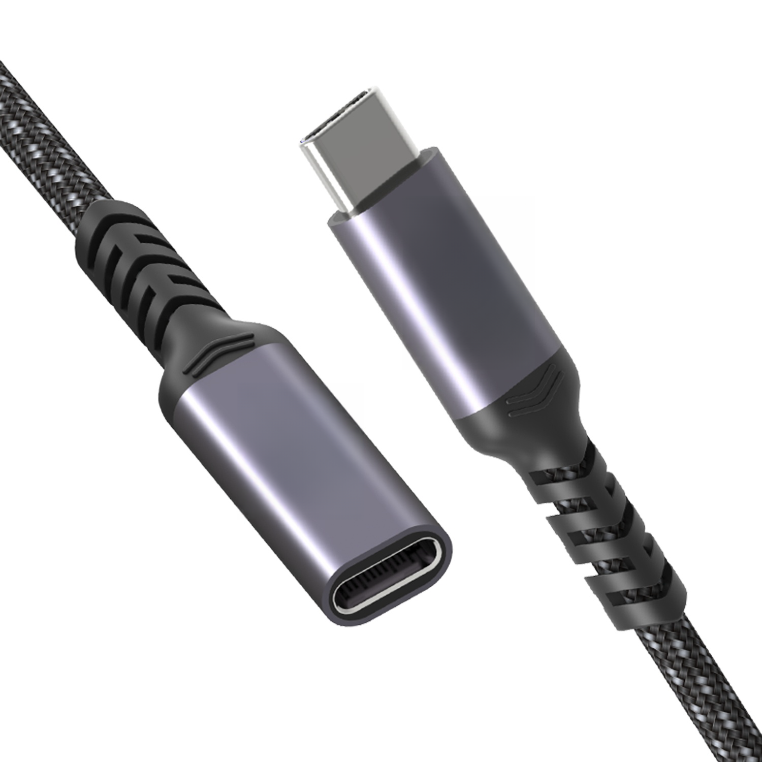Type-C&nbsp;Full-function&nbsp;Data&nbsp;Cable&nbsp;C-C&nbsp;Braided&nbsp;Cable